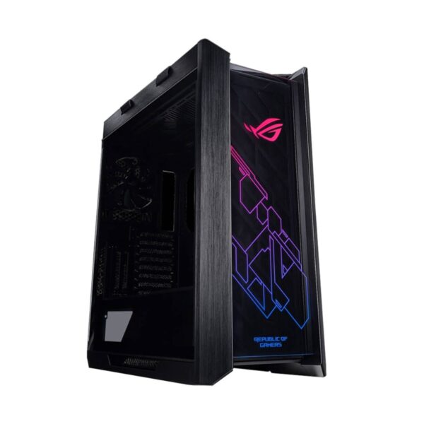 GABINETE ASUS (GX601/BK/AL/WITH HANDLE//) NEGRO,RGB 120MM FANS*3,MT,S/FUENTE