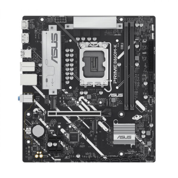 MOTHERBOARD ASUS (PRIME B860M-K) SOCKET 1851 15A,4*DDR5,HDMI,DP,PCIE-5.0,MICRO ATX - Imagen 2