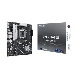 MOTHERBOARD ASUS (PRIME B860M-K) SOCKET 1851 15A,4*DDR5,HDMI,DP,PCIE-5.0,MICRO ATX