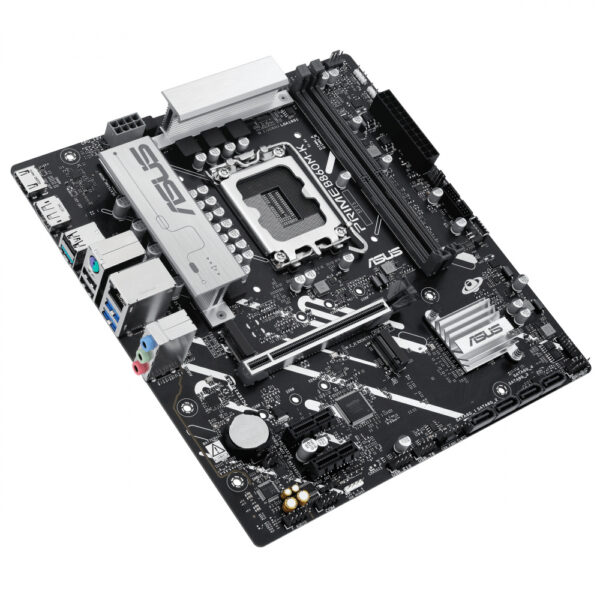 MOTHERBOARD ASUS (PRIME B860M-K) SOCKET 1851 15A,4*DDR5,HDMI,DP,PCIE-5.0,MICRO ATX - Imagen 6