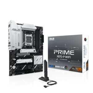 MOTHERBOARD ASUS (PRIME X870-P WIFI) SOCKET AM5,4*DDR5,HDMI,PCIE 5.0, WIFI7, ATX