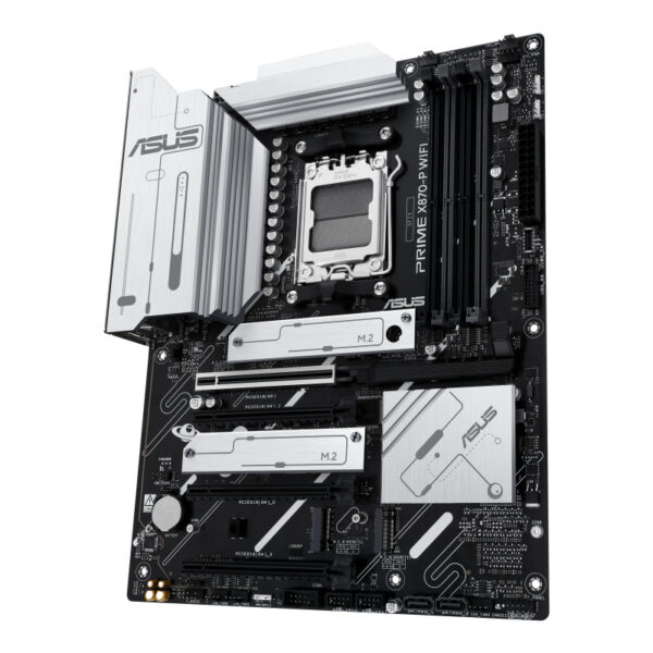 MOTHERBOARD ASUS (PRIME X870-P WIFI) SOCKET AM5,4*DDR5,HDMI,PCIE 5.0, WIFI7, ATX - Imagen 5