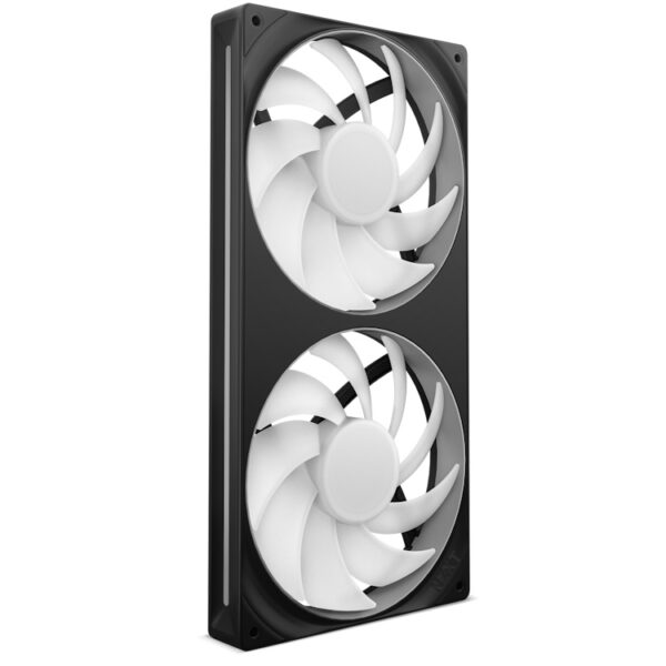 VENTILADOR P/GABINETE NZXT (RF-U28HF-B1) U280, 280MM HUB-MOUNTED RGB UNI-BODY FAN, NEGRO - Imagen 5