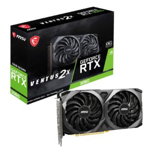 GPU MSI GEFORCE RTX 3060 VENTUS 2X 12G OC GDDR6