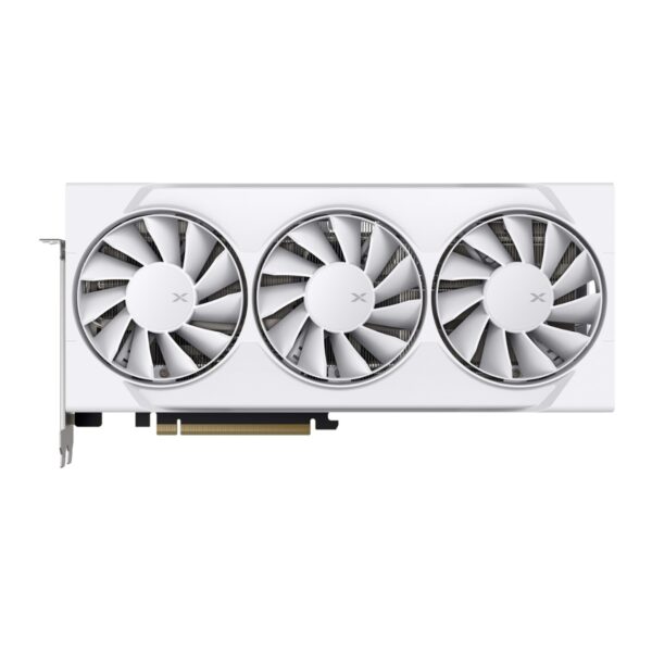 TARJETA DE VIDEO XFX (RX-96TS316W7) SWIFT RX9060XT OC,16GB GDDR6,1900MHZ,2*DP,HDMI,3*FAN,BLANCA - Imagen 2