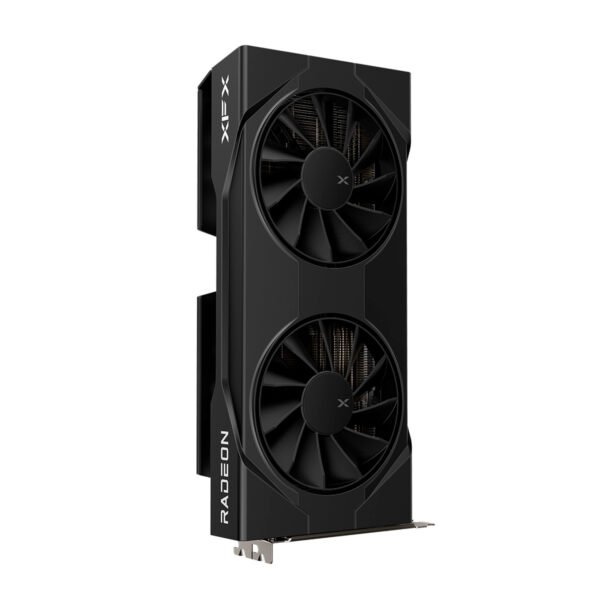 TARJETA DE VIDEO XFX (RX-96TSW16BQ) SWIFT RX9060XT OC,16GB GDDR6,1900MHZ,2*DP,HDMI,2*FAN,NEGRO - Imagen 2
