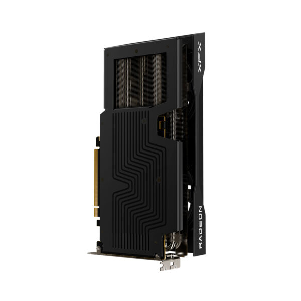 TARJETA DE VIDEO XFX (RX-96TSW16BQ) SWIFT RX9060XT OC,16GB GDDR6,1900MHZ,2*DP,HDMI,2*FAN,NEGRO - Imagen 3