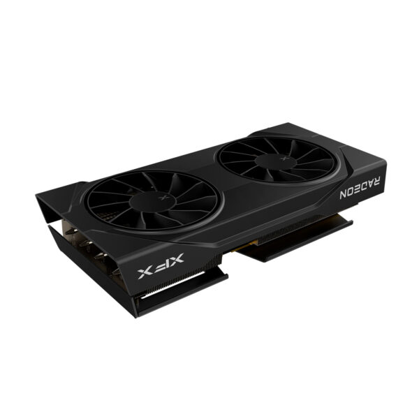 TARJETA DE VIDEO XFX (RX-96TSW16BQ) SWIFT RX9060XT OC,16GB GDDR6,1900MHZ,2*DP,HDMI,2*FAN,NEGRO - Imagen 4