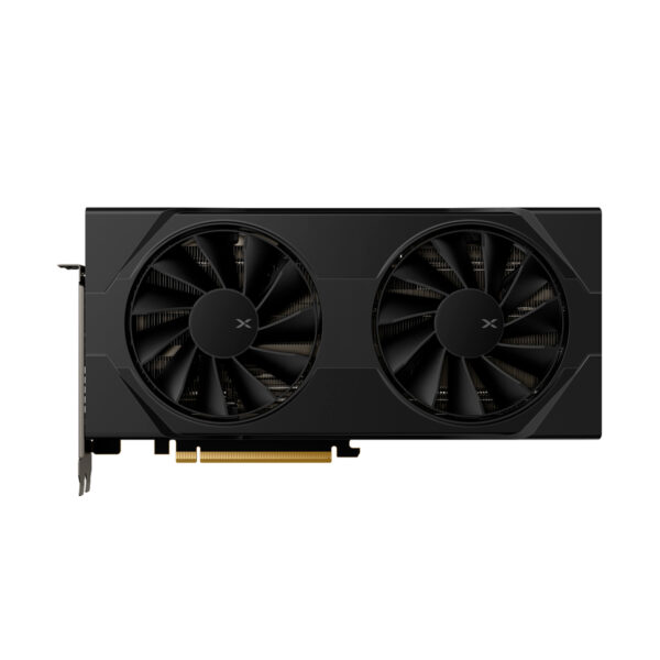 TARJETA DE VIDEO XFX (RX-96TSW16BQ) SWIFT RX9060XT OC,16GB GDDR6,1900MHZ,2*DP,HDMI,2*FAN,NEGRO - Imagen 5