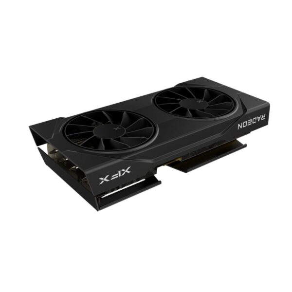 TARJETA DE VIDEO XFX (RX-96TSW8GBQ) SWIFT RX9060XT OC,8GB GDDR6,1900MHZ,2*DP,HDMI,2*FAN,NEGRO - Imagen 5