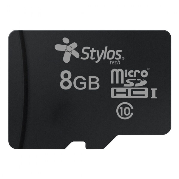 MEMORIA MICRO SD STYLOS (STMSDS1B) 8GB, CLASE 10 SIN ADAPTADOR