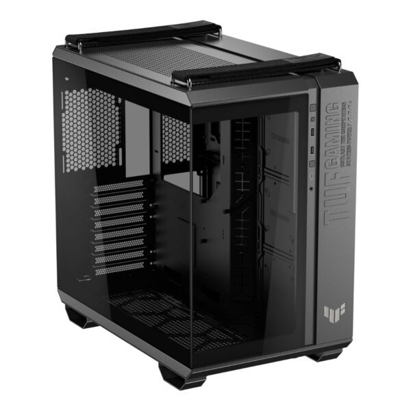 GABINETE ASUS (TUF GAMING GT502 / HORIZON BLACK) NEGRO MEDIA TORRE,SIN FAN,VIDRIO TEMPLADO FRONTAL Y LATERAL,NO PSU - Imagen 3