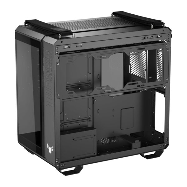 GABINETE ASUS (TUF GAMING GT502 / HORIZON BLACK) NEGRO MEDIA TORRE,SIN FAN,VIDRIO TEMPLADO FRONTAL Y LATERAL,NO PSU - Imagen 5