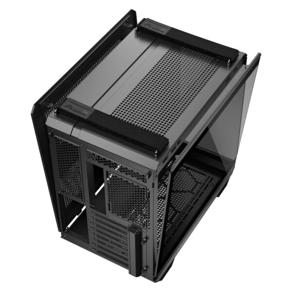 GABINETE ASUS (TUF GAMING GT502 / HORIZON BLACK) NEGRO MEDIA TORRE,SIN FAN,VIDRIO TEMPLADO FRONTAL Y LATERAL,NO PSU - Imagen 6