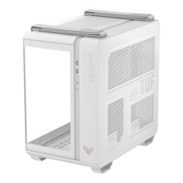 GABINETE ASUS (TUF GAMING GT502 / HORIZON WHITE) BLANCO,RGB 120MM FANS*3,MT,S/FUENTE - Imagen 2