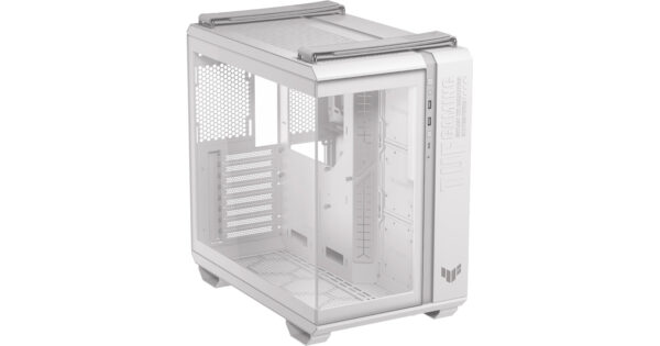 GABINETE ASUS (TUF GAMING GT502 HORIZON WHITE) BLANCO,RGB 120MM FANS*3,MT,S/FUENTE - Imagen 2