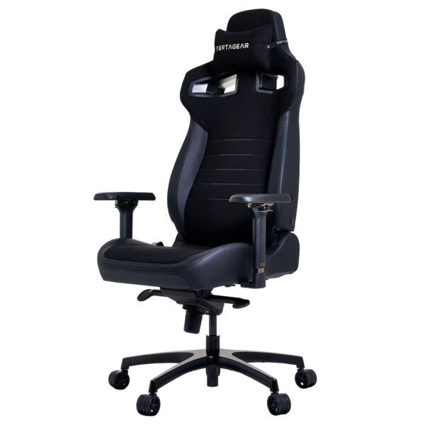 SILLA GAMER VERTAGEAR (VG-PL4800SE_CB) PL4800 X-LARGE HYGENNX CARBON BLACK EDITION (LED,RGB UPGRADABLE)
