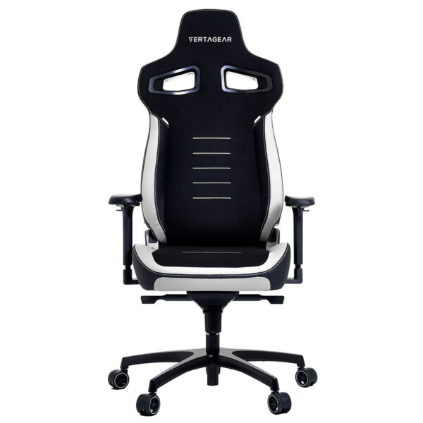 SILLA GAMER VERTAGEAR (VG-PL4800SE_WT) PL4800 X-LARGE HYGENNX BLACK,WHITE EDITION (LED,RGB UPGRADABLE) - Imagen 2