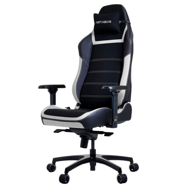 SILLA GAMER VERTAGEAR (VG-PL6800SE_WT) PL6800 X-LARGE HYGENNX BLACK,WHITE EDITION