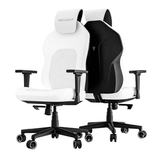 SILLA GAMER VERTAGEAR (VG-SL1800_WT) SL1800 BLACK,WHITE EDITION - Imagen 4