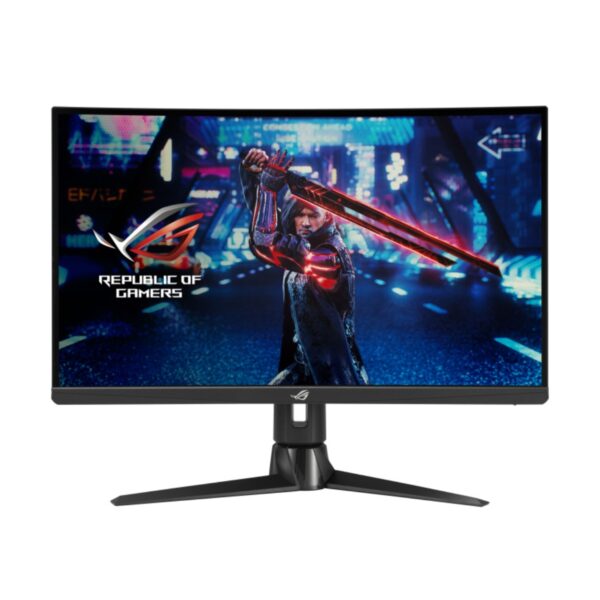 MONITOR LED ASUS 27" (XG27AQV) ROG STRIX CURVO, 2560X1440,170HZ,1MS,HDMI,DP,FREESYNC
