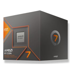 PROCESADOR AMD (100-100001236SBX) RYZEN 7 8700G W S-AM5, 8 CORE 4.2 GHZ, 65W, C/GRAFICOS, C/FAN