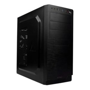 GABINETE ACTECK (AC-932585) MILAN GM470,MICRO ATX,FUENTE 500W,2*USB 2.0,1*USB 3.0,NEGRO