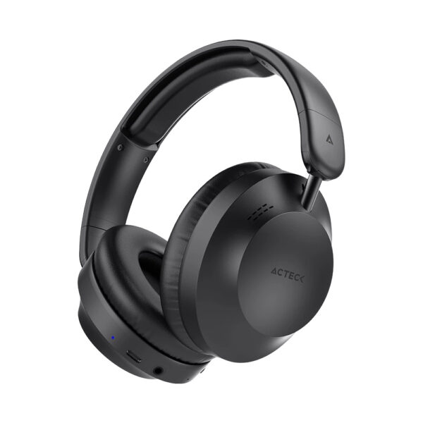 AUDIFONOS ACTECK (AC-940924) TRITON PRO HP636, INALAMBRICOS, BLUETOOTH 5.4, BATERIA 30 HORAS, AZUL - Imagen 2