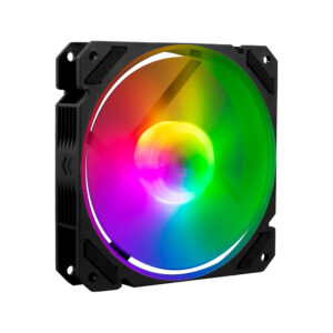 VENTILADOR P/GABINETE BALAM RUSH (BR-938044) EOLOX BLAZE EX70,RGB,120 MM,1 FAN,NEGRO
