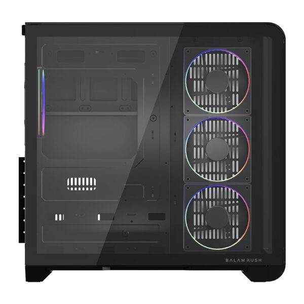 GABINETE BALAM RUSH (BR-941594) TANK EXPERT CURVE 7400,ATX,1*USB-C,CRISTAL TEMP,1 FAN,DISPLAY,NEGRO - Imagen 6