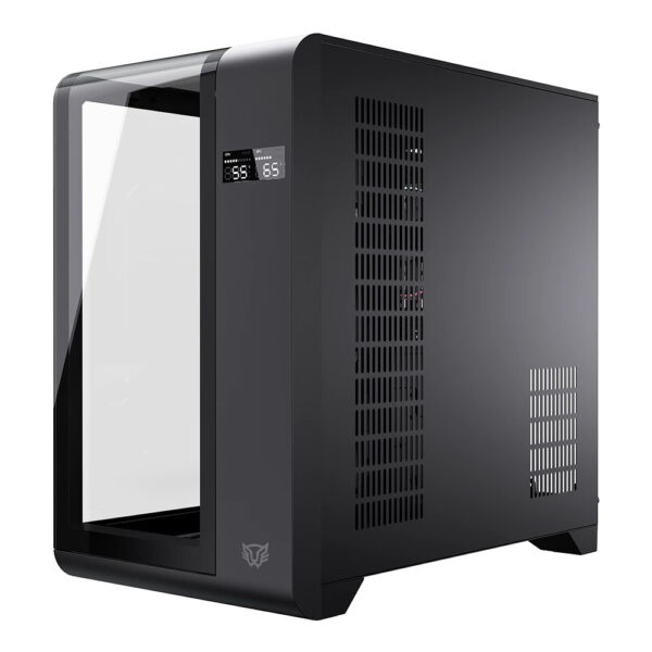 GABINETE BALAM RUSH (BR-941594) TANK EXPERT CURVE 7400,ATX,1*USB-C,CRISTAL TEMP,1 FAN,DISPLAY,NEGRO - Imagen 4