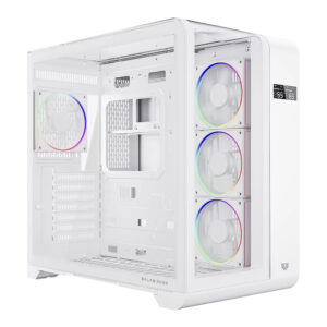 GABINETE BALAM RUSH (BR-941600) TANK EXPERT CURVE 7400,ATX,1*USB-C,CRISTAL TEMP,1 FAN,DISPLAY,BLANCO