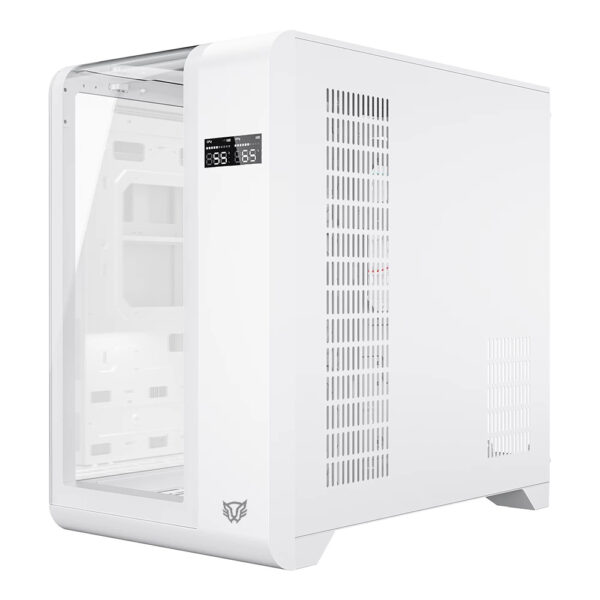 GABINETE BALAM RUSH (BR-941600) TANK EXPERT CURVE 7400,ATX,1*USB-C,CRISTAL TEMP,1 FAN,DISPLAY,BLANCO - Imagen 5