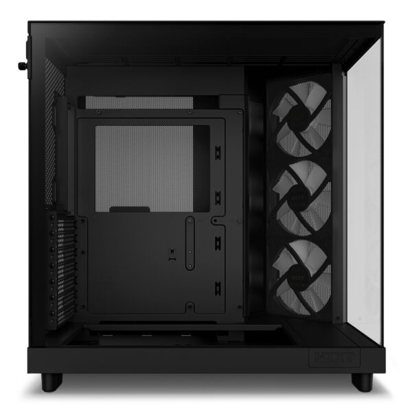 GAB NZXT H6 FLOW RGB BLACK ATX  CRISTAL TEMP - Imagen 5