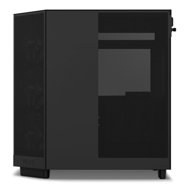 GAB NZXT H6 FLOW RGB BLACK ATX  CRISTAL TEMP - Imagen 8