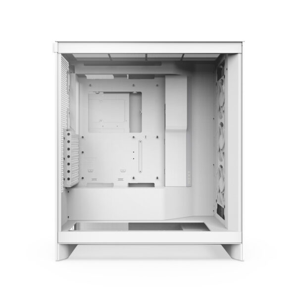 GABINETE NZXT (CM-H72FW-R1) H7 FLOW RGB, MID-TOWER 3 FANS RGB, ATX, BLANCO - Imagen 2