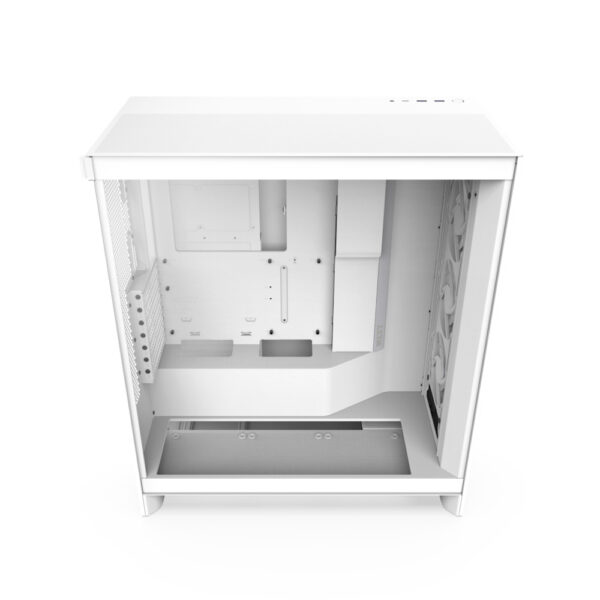 GABINETE NZXT (CM-H72FW-R1) H7 FLOW RGB, MID-TOWER 3 FANS RGB, ATX, BLANCO - Imagen 3