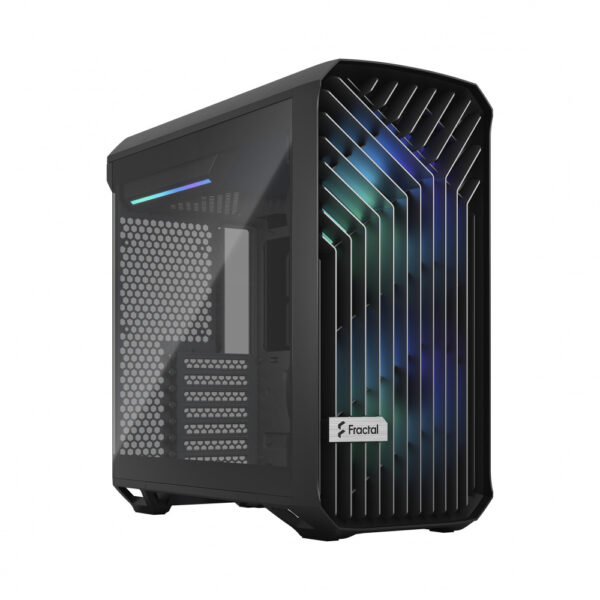 GAB FRACTAL DESIGN TORRENT COMPACT NEGRO TG LIGHT TINT RGB, ATX