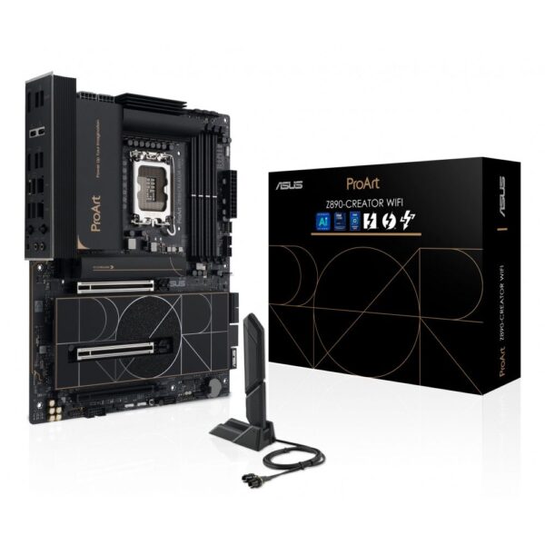 MOTHERBOARD ASUS (PROART Z890-CREATOR WIFI) SOCKET 1851,4*DDR5,HDMI, 2*TB,PCIE 5.0, WIFI7, ATX