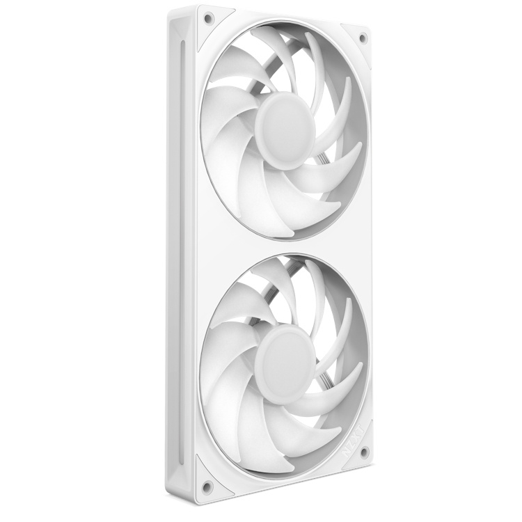 VENTILADOR P/GABINETE NZXT (RF-U24HF-W1) F240 RGB CORE, 240MM, RGB FAN, BLANCO - Imagen 4