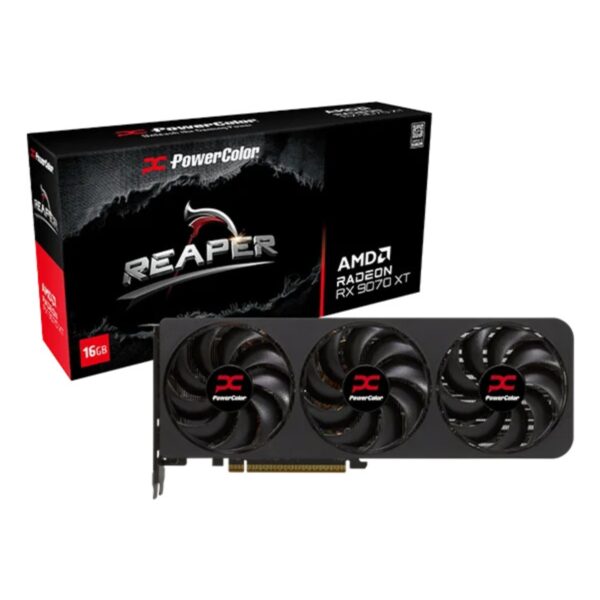 GPU POWER COLOR REAPER AMD RADEON RX 9070 XT 16GB DDR6