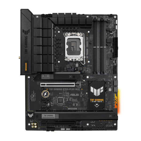 MOTHERBOARD ASUS (TUF GAMING B760-PLUS WIFI) SOCKET 1700 13A,4*DDR5,HDMI,DP,PCIE-5.0,WIFI6,ATX - Imagen 2