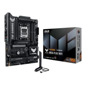 MOTHERBOARD ASUS (TUF GAMING B850-PLUS WIFI) SOCKET AM5,4*DDR5,HDMI,DP,PCIE-5.0,WIFI7,ATX