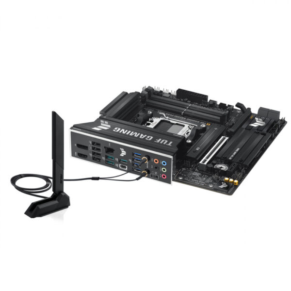 MOTHERBOARD ASUS (TUF GAMING B850M-PLUS WIFI) SOCKET AM5, 4*DDR5,HDMI, DP, WIFI6E, MICRO ATX - Imagen 8