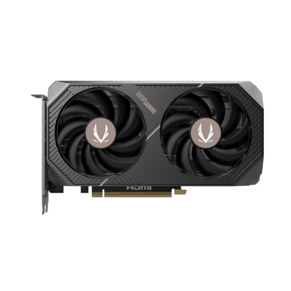 TARJETA DE VIDEO ZOTAC (ZT-B50620F-10M) RTX 5060TI AMP 16GB GDDR7,2632 MHZ,PCIE 5,HDMI,3*DP,2*FAN - Imagen 2
