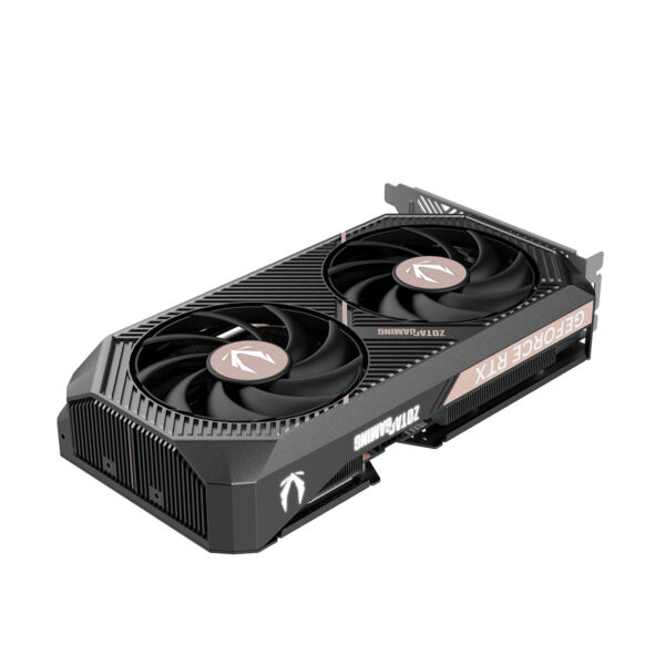 TARJETA DE VIDEO ZOTAC (ZT-B50620F-10M) RTX 5060TI AMP 16GB GDDR7,2632 MHZ,PCIE 5,HDMI,3*DP,2*FAN - Imagen 3