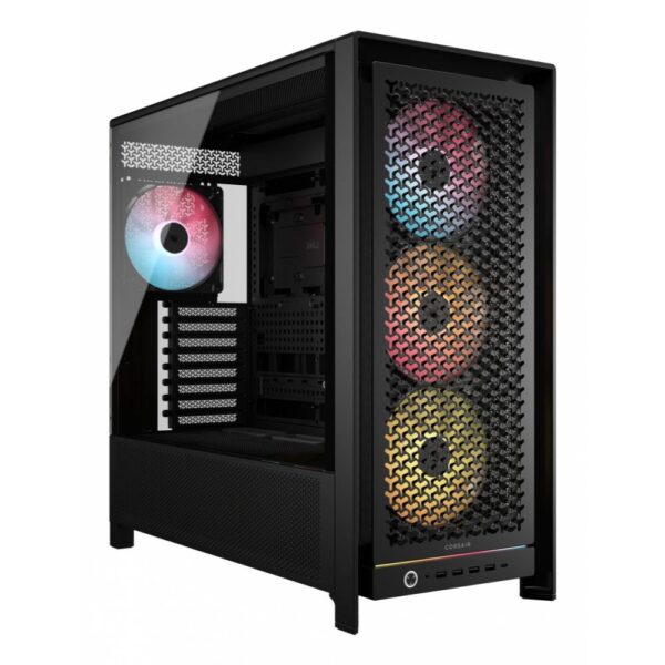 GABINETE CORSAIR (CC-9011309-WW) 5000D FRAME NEGRO ARGB CRISTAL TEMPLADO MED-TORRE SIN FUENTE