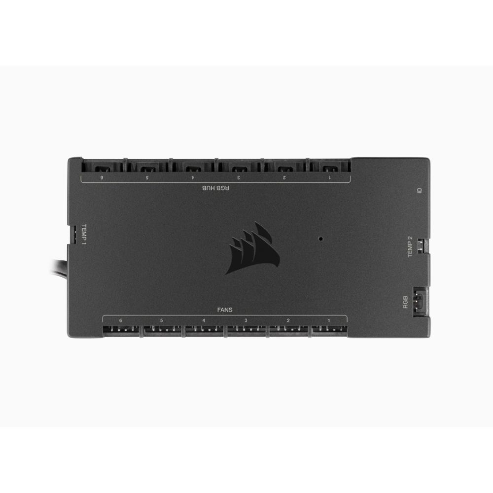 CONTROLADOR VENTILADORES CORSAIR (CL-9011112-WW) ICUE COMMANDER CORE XT, DIGITAL CONTROLA FAN PWM