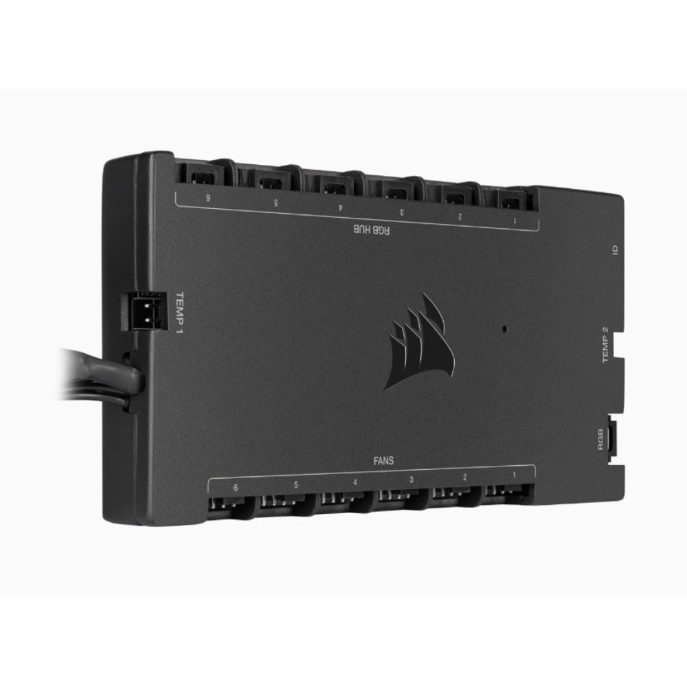 CONTROLADOR VENTILADORES CORSAIR (CL-9011112-WW) ICUE COMMANDER CORE XT, DIGITAL CONTROLA FAN PWM - Imagen 2