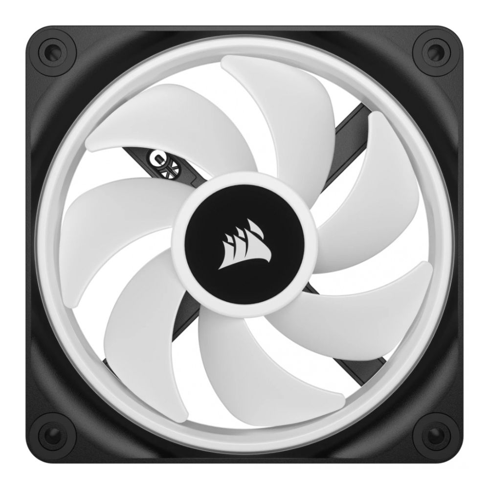 VENTILADOR GABINETE CORSAIR (CO-9051001-WW) ICUE LINK QX120 RGB,1 FAN,120MM,DOMO MAGNETICO,NEGRO - Imagen 4